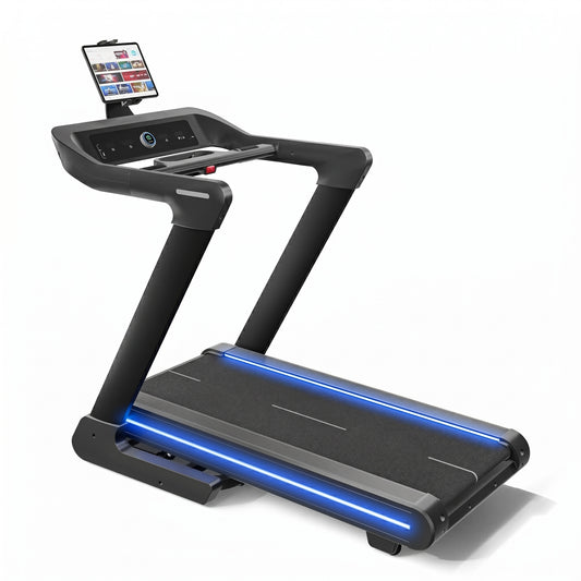 Tapis de course Apex – 20 km/h – Inclinaison 16 % – 7 CV – Bluetooth
