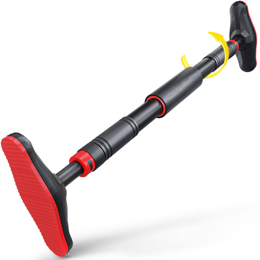 Barre de Traction Porte Homefit PowerGrip – Sans Perçage – Réglable 65 à 90 cm – Poignées Antidérapantes – 150 kg