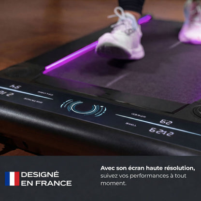 Tapis de marche Lite Mini – 6 km/h – Bluetooth – 4 programmes – LED 7 couleurs