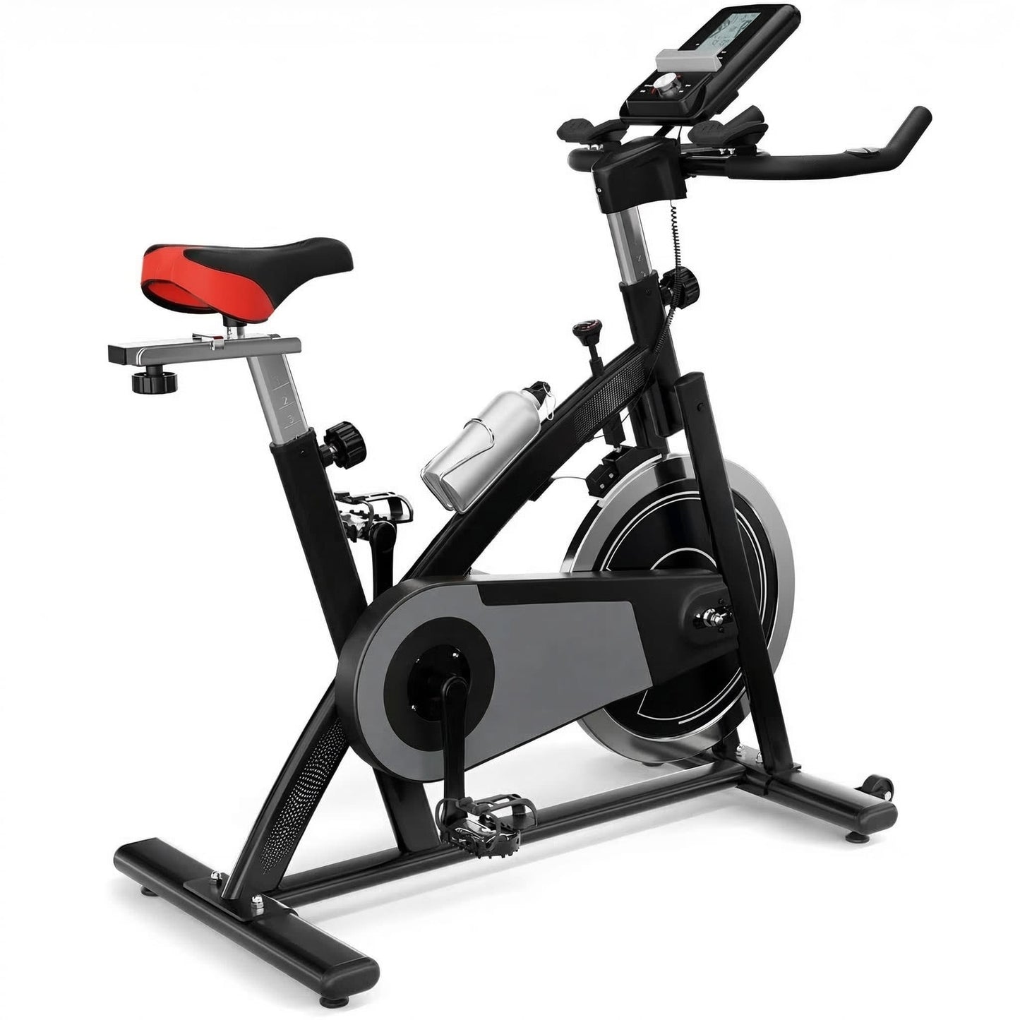 Vélo d’Appartement Homefit VeloCity – 22 kg d’Inertie – Bluetooth – Support Tablette – 125 kg