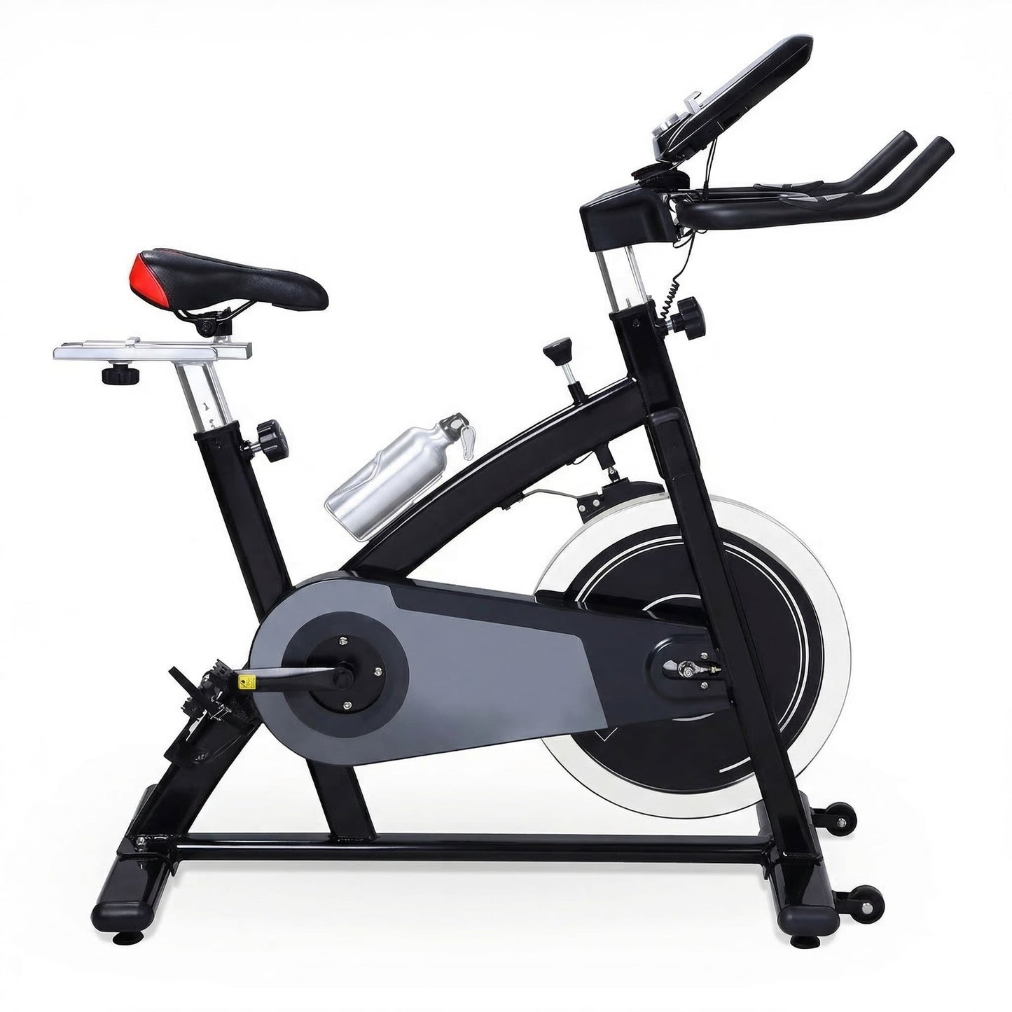 Vélo d’Appartement Homefit VeloCity – 22 kg d’Inertie – Bluetooth – Support Tablette – 125 kg