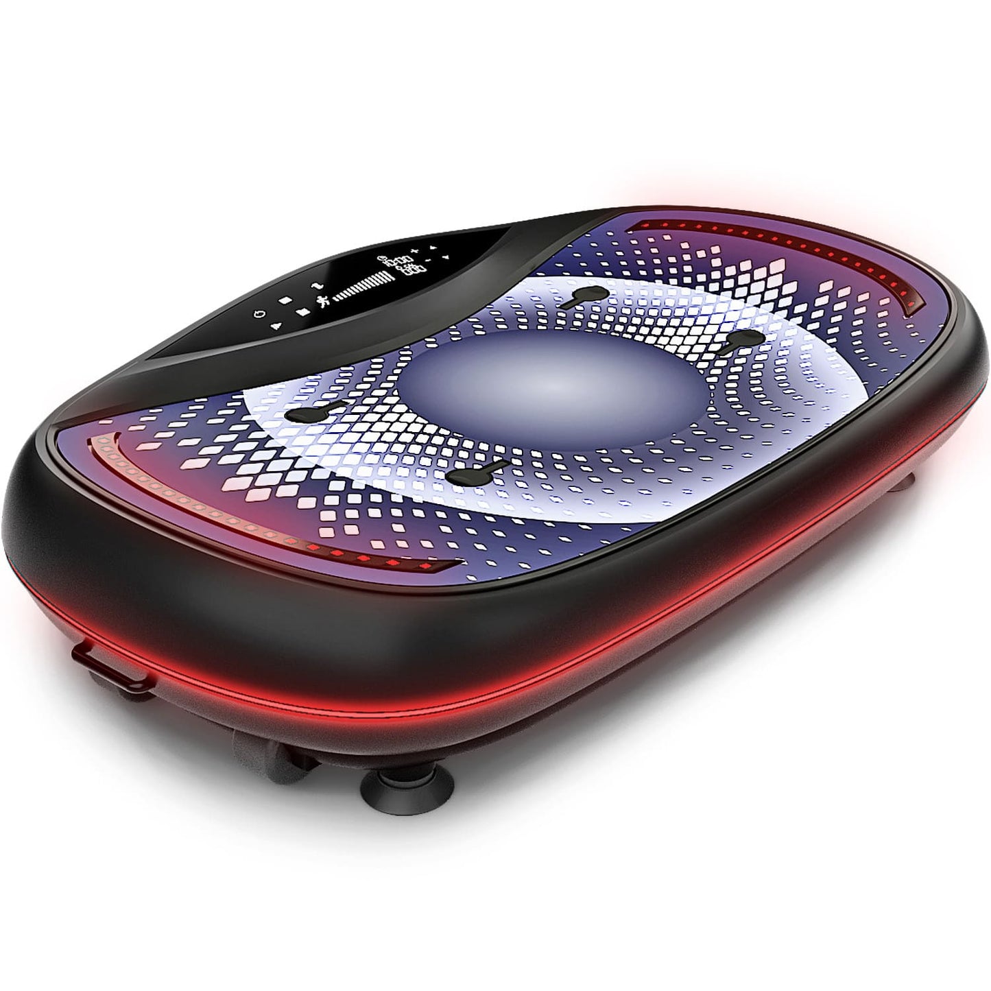 Plateforme vibrante HyperVibe 4D – 3 moteurs – 60 niveaux – Bluetooth – Écran tactile LED