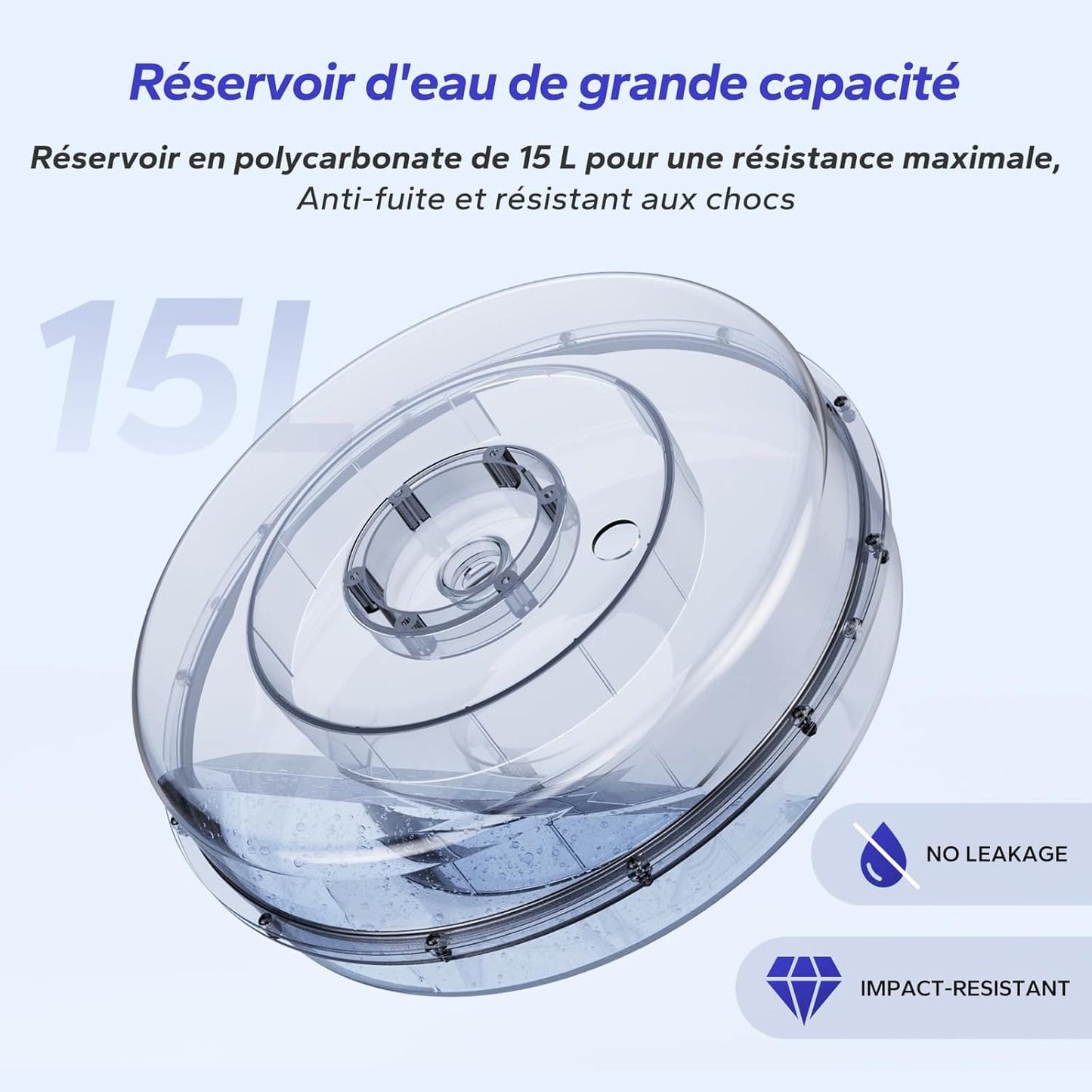 Rameur à Eau Homefit WaterFlow – Réservoir 15 L Incliné à 45° – Bluetooth – Charge Max. 150 kg