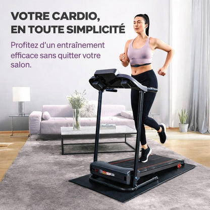 Tapis de course SprintFlow – 10 km/h – 12+1 programmes – Bluetooth – Autolubrifiant