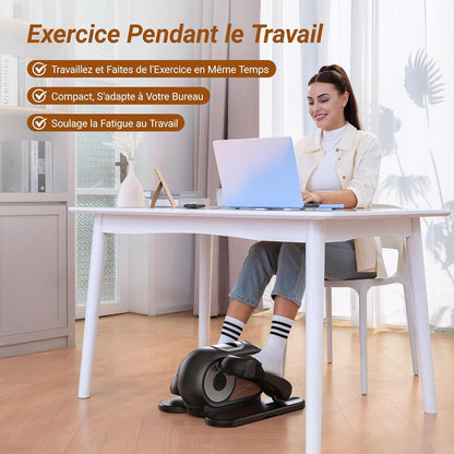 Vélo Elliptique Mini Homefit – 12 Niveaux – Télécommande – Écran LCD – Modes Auto & Manuel – Compact